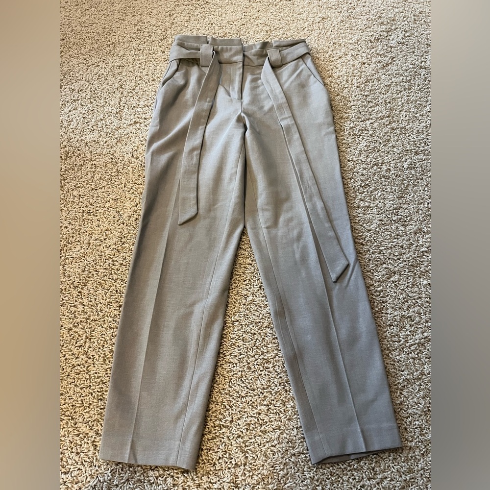 Express High Waisted Paper Bag Pants